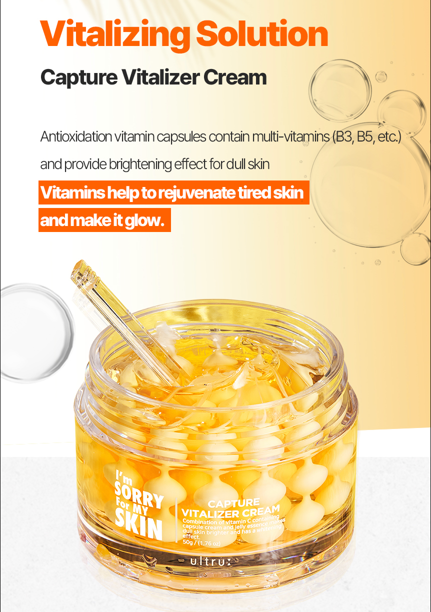 I’m sorry for my skin's Vitalizing Capsule Cream