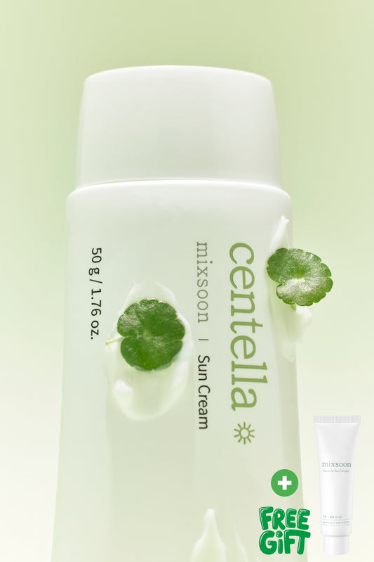 [mixsoon]  Centella Sunscreen 50ml + Free Gift [5ml Mini Sunscreen]