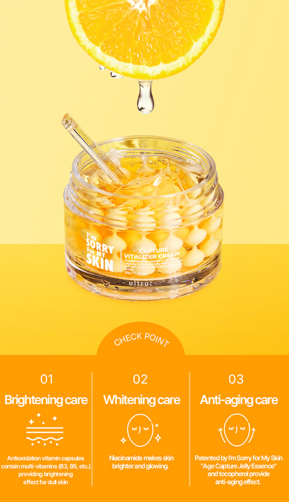 I’m sorry for my skin's Vitalizing Capsule Cream