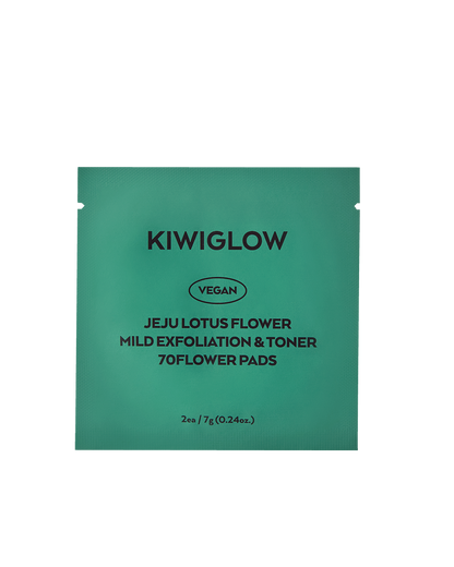 [KIWIGLOW X Diwali🪔] Vegan Jeju Lotus Flower Toner Pad