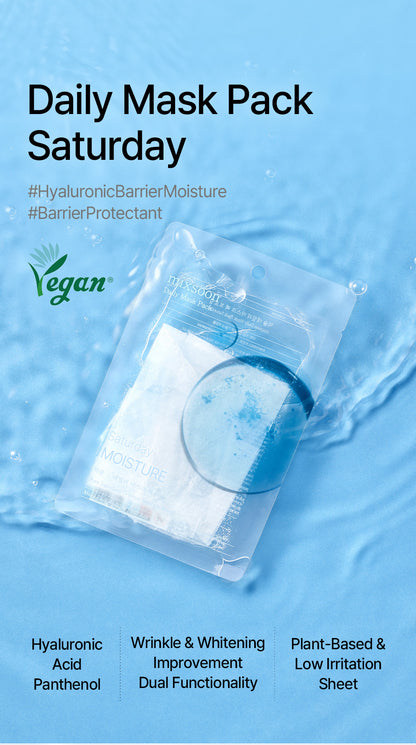 Mixsoon Daily Mask Pack – 7-Day Vegan Sheet Routine